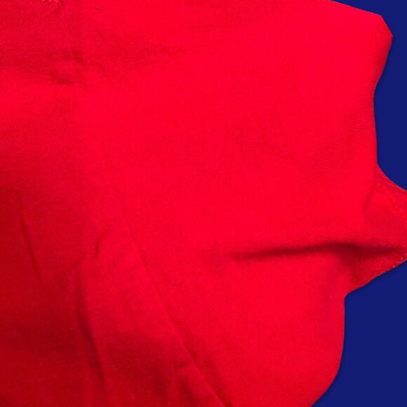 Jeremy Klein Red Silk Screened Dream Girl T Shirt Size Small - Picture 3 of 4